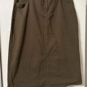 Inherit Co Classic Brown Women's Skirt